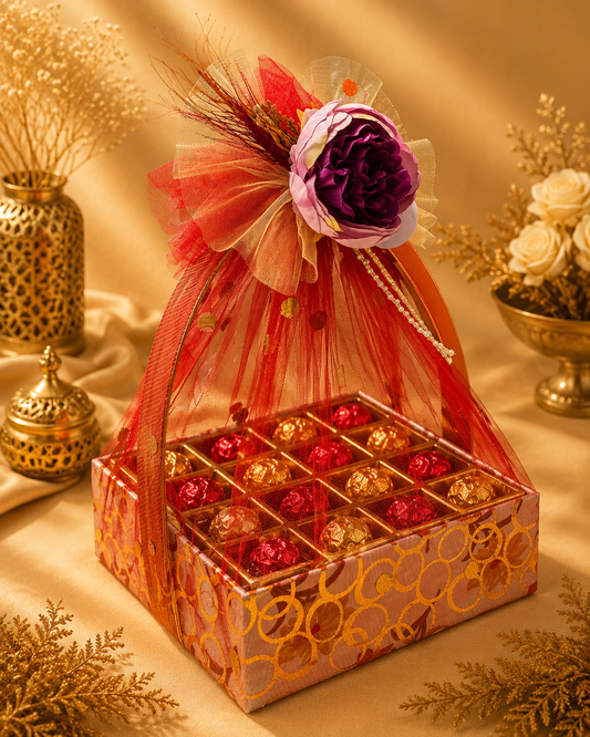 Pearl Paisley Chocolate Tray Hamper
